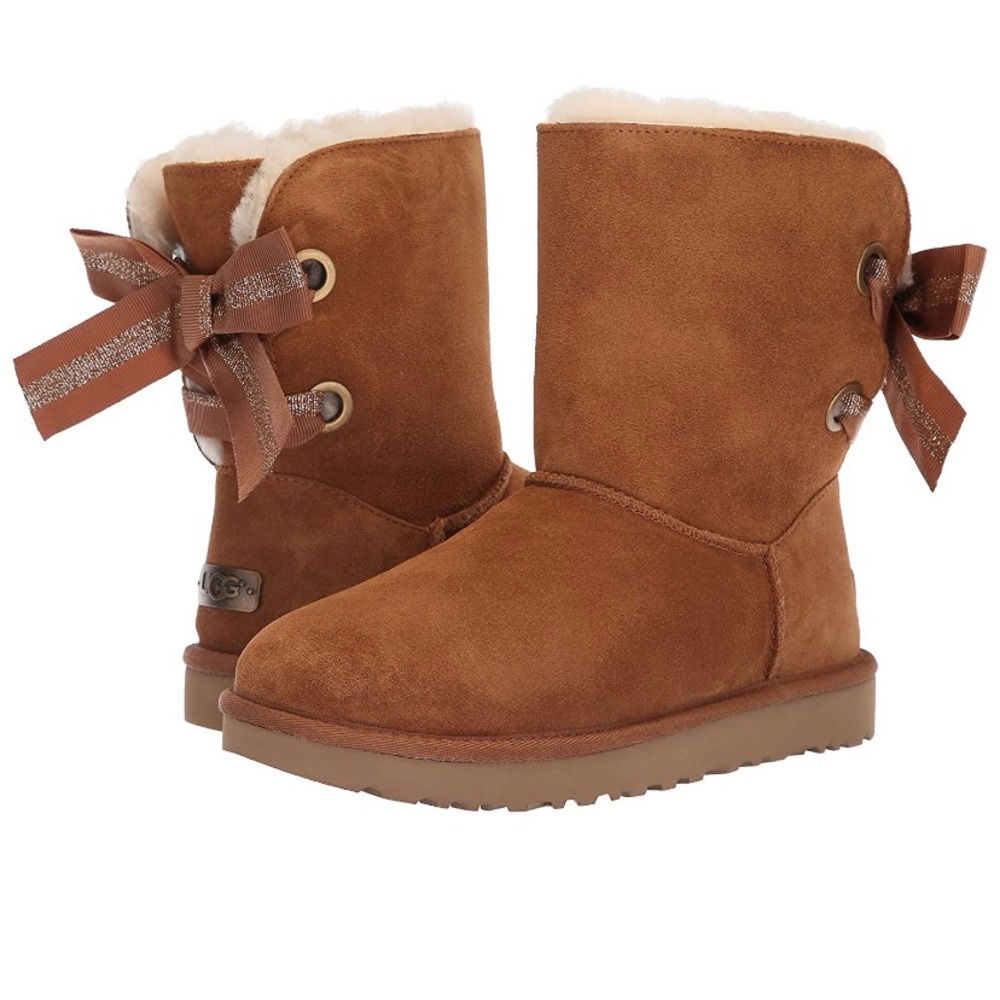 ♥️UGG Bailey Boot II CUSTOMIZABLE!! 7! Chestnut!!